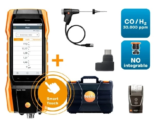 Set analizador de combustión testo 300 Longlife